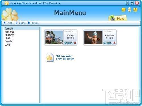 Amazing Slideshow Maker,幻灯片制作软件