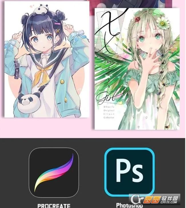 史上最强PS笔刷合集,二次元的画风,全网整合超强的CG绘画笔刷库.