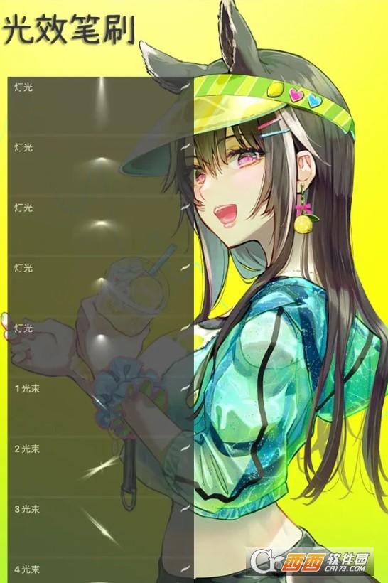 史上最强PS笔刷合集,二次元的画风,全网整合超强的CG绘画笔刷库.