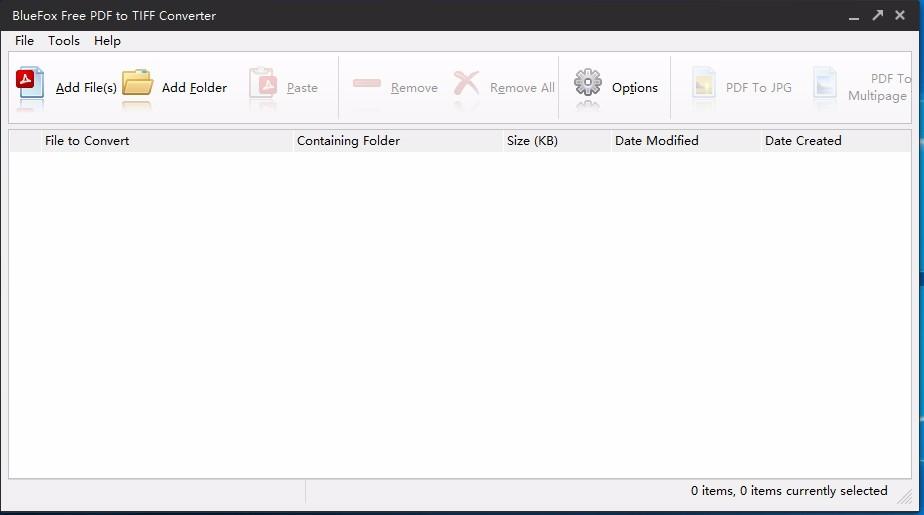 BlueFox Free PDF to TIFF Converter,PDF转TIFF,PDF转换