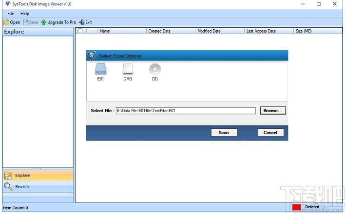 SysTools Disk Image Viewer下载,DMG图像查看器,图像浏览,磁盘工具
