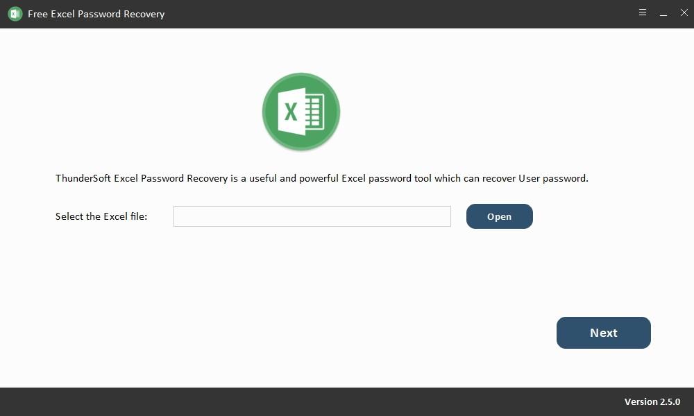 Free Excel Password Recovery下载,密码恢复软件,密码恢复