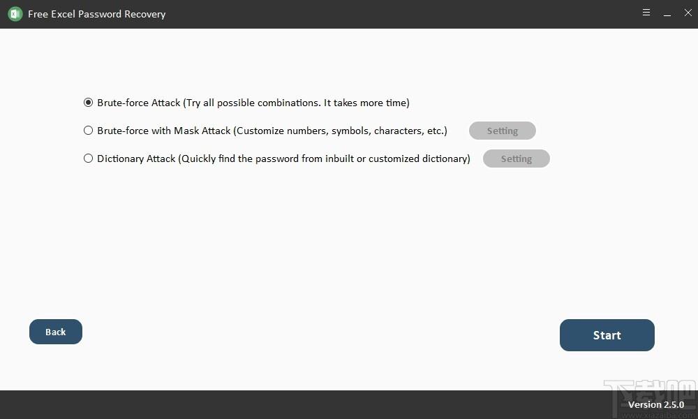 Free Excel Password Recovery下载,密码恢复软件,密码恢复